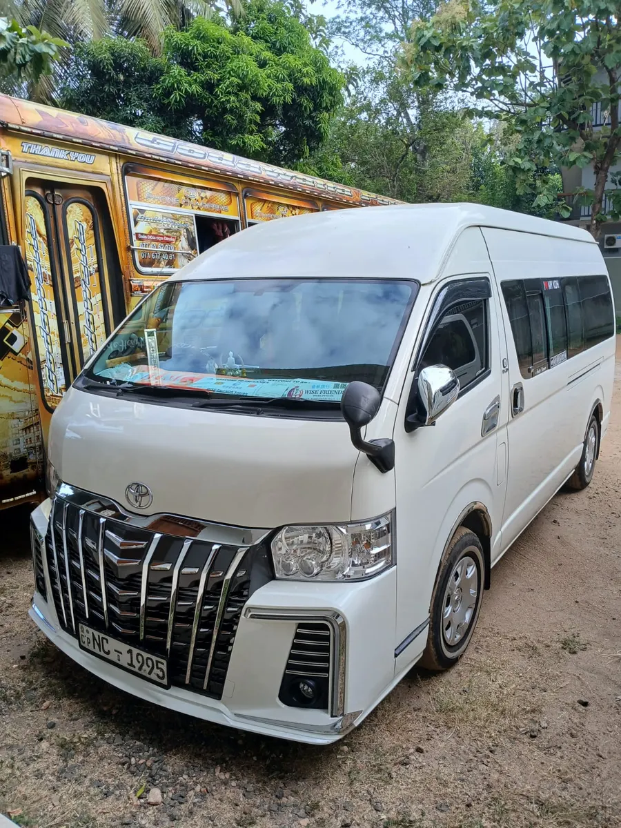 Luxury Touring Van available for private Sri Lanka tours